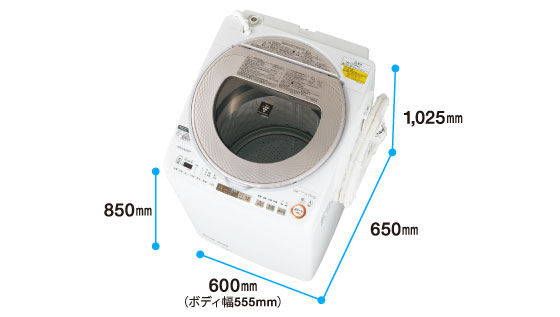 ES-TX9A｜洗濯機：シャープ