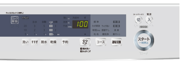 生活家電 洗濯機 ES-ZH1｜洗濯機：シャープ