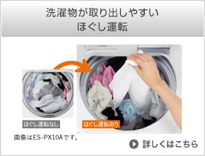 ES-GE6A｜洗濯機：シャープ