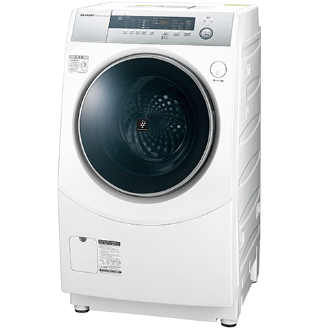 ドラム式洗濯機 SHARP ES-H10D-WL-www.white10store.it