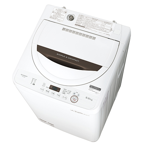 製品トップ｜ES-GE5B｜洗濯機：シャープ