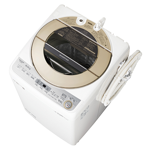 SHARP 洗濯機 ES-GV9C-N 9kg 2019年製 家電 H638