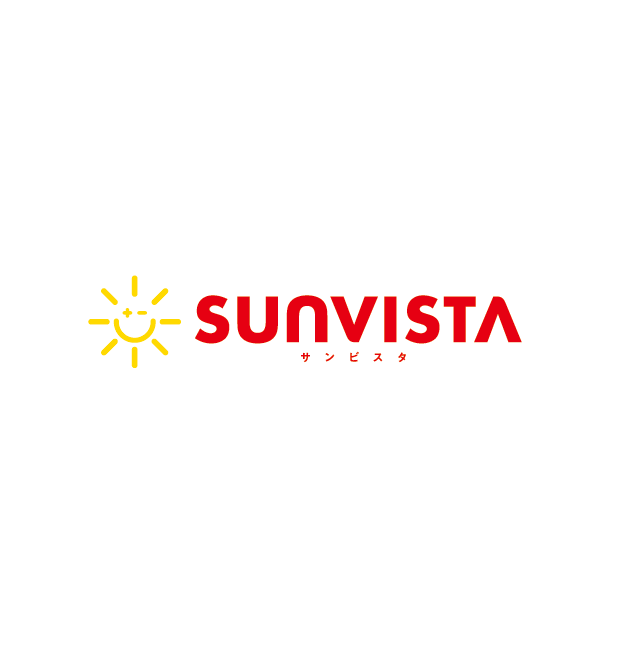 ロゴ：SUNVISTA サンビスタ
