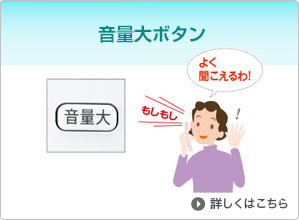 音量大ボタン