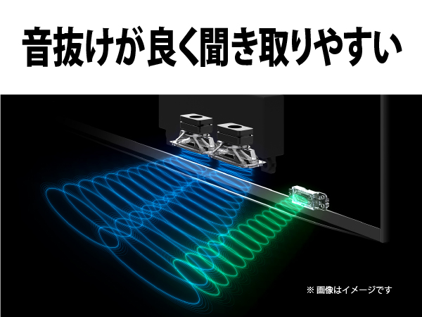 音抜けが良く聞き取りやすい