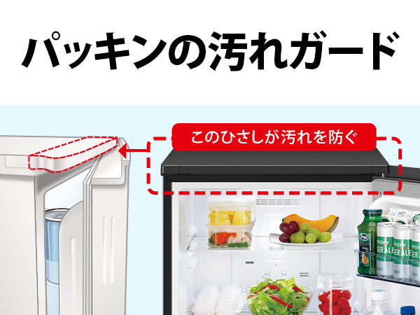 パッキンの汚れガード