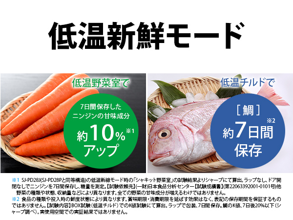 低温新鮮モード