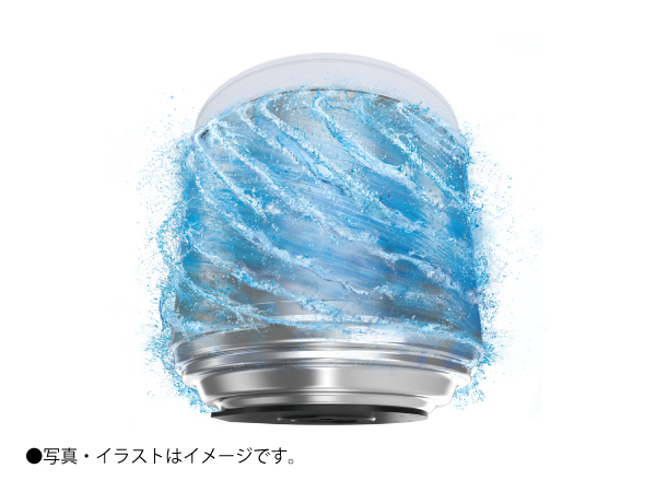 お洗濯のたびにおそうじ 自動槽洗い