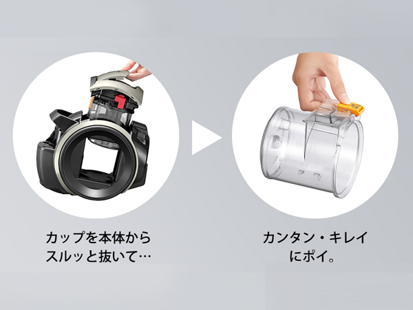 簡単ごみ捨て&水洗い