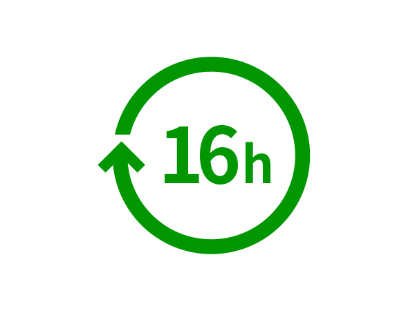 連続約16時間<sup>※1</sup>の長時間再生