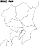[E009] 関東地方白地図