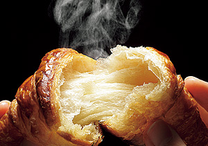 イメージ：焼きたてパンあたため クロワッサン