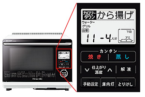 3.5型ホワイトバックライト液晶（でか文字＆ナビゲーション表示）