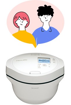KN-HW16Kの写真と共働きイメージ
