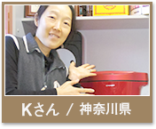 Kさん：神奈川県