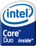 新しいウィンドウで開きます：intel Core™ Duo inside™