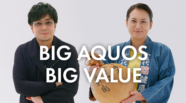 プロフェッショナルに聞く、BIG AQUOSの魅力