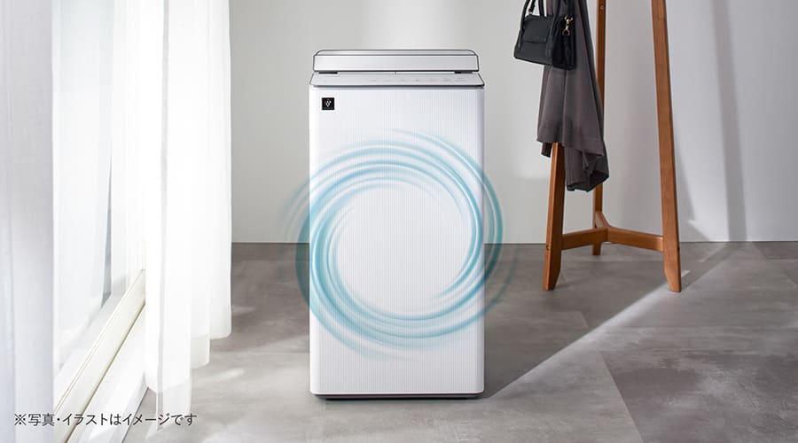 内部乾燥のイメージ