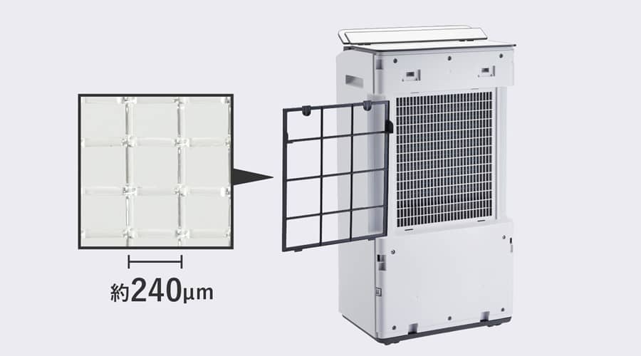 ホコリブロックプレフィルターの画像