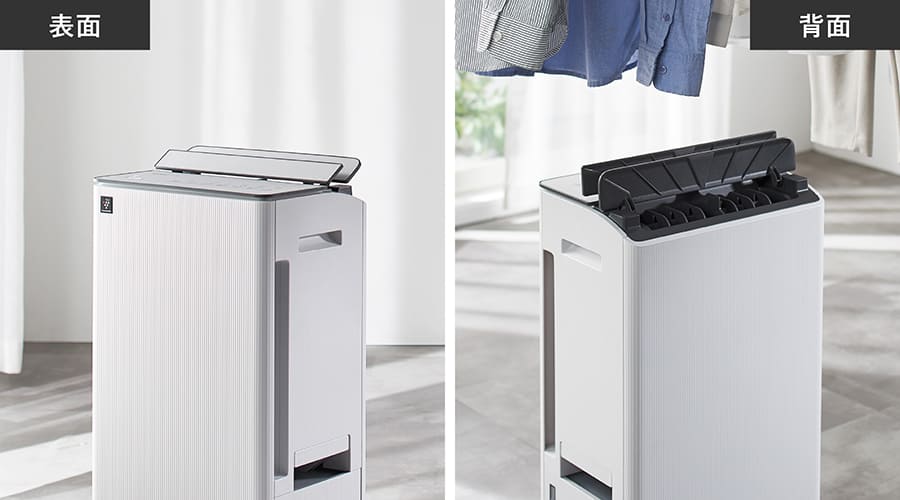 表面の本体写真と背面の本体写真