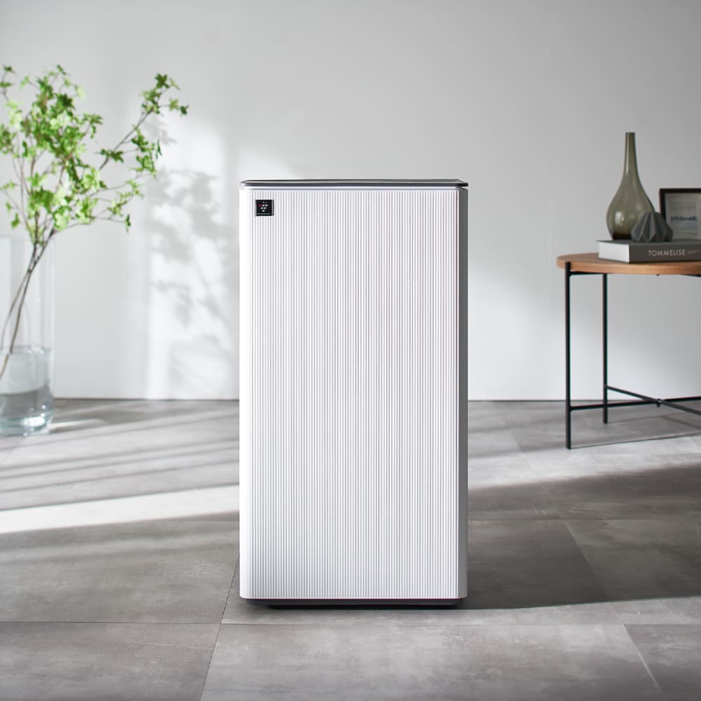 コンプレッサー方式衣類乾燥除湿機CV-U190:室内設置イメージ（除湿）