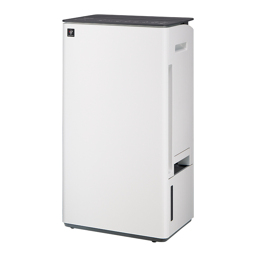 オールシーズン・ハイブリッド方式衣類乾燥除湿機CV-UH160:本体斜め