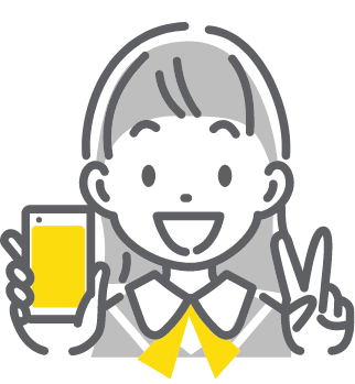 スマホデビューのお⼦様に