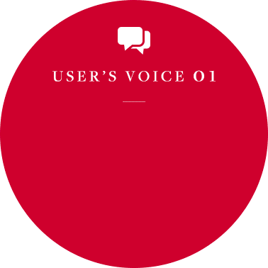 user’s voice 01