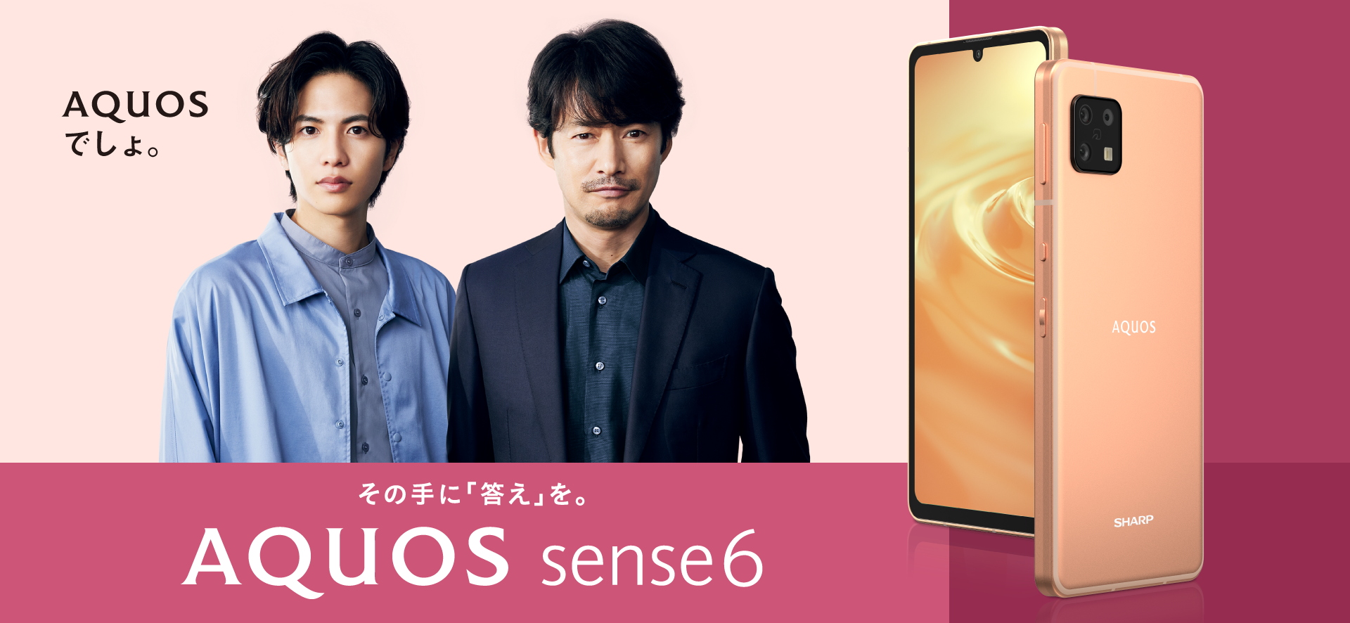 AQUOS sense6 製品情報