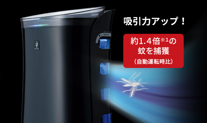 公式ストア SHARP シャープ 蚊取機能付空気清浄機 FU-PK50-B