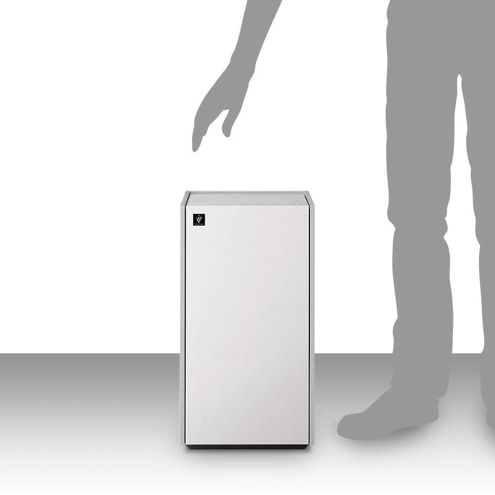 本体と人のサイズ比較イメージ