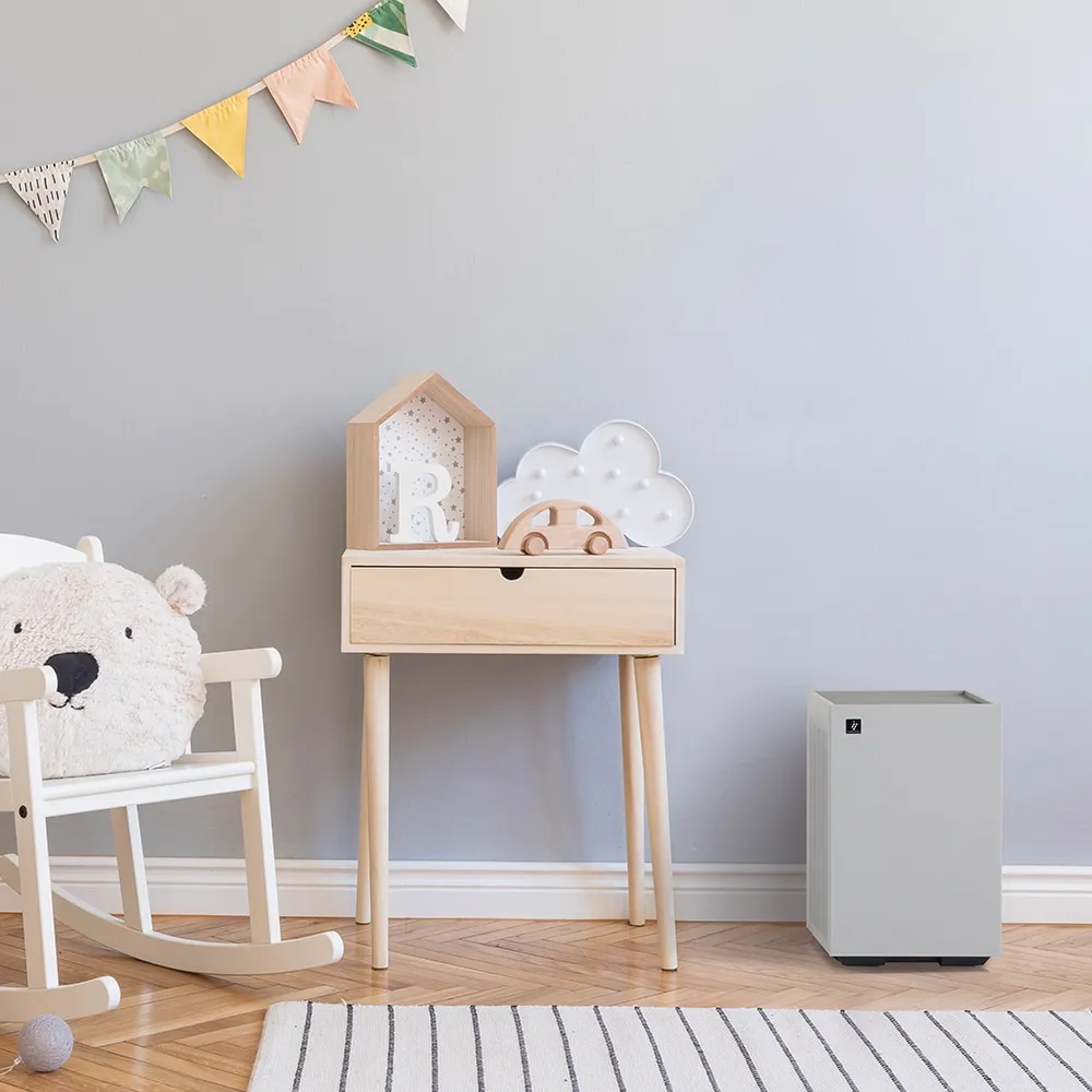 ホワイト系、子ども部屋設置イメージ