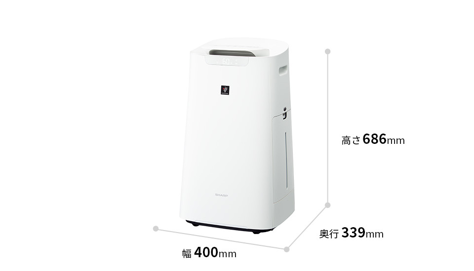 SHARP未使用品‼︎プラズマクラスター技術搭載加湿空気清浄機