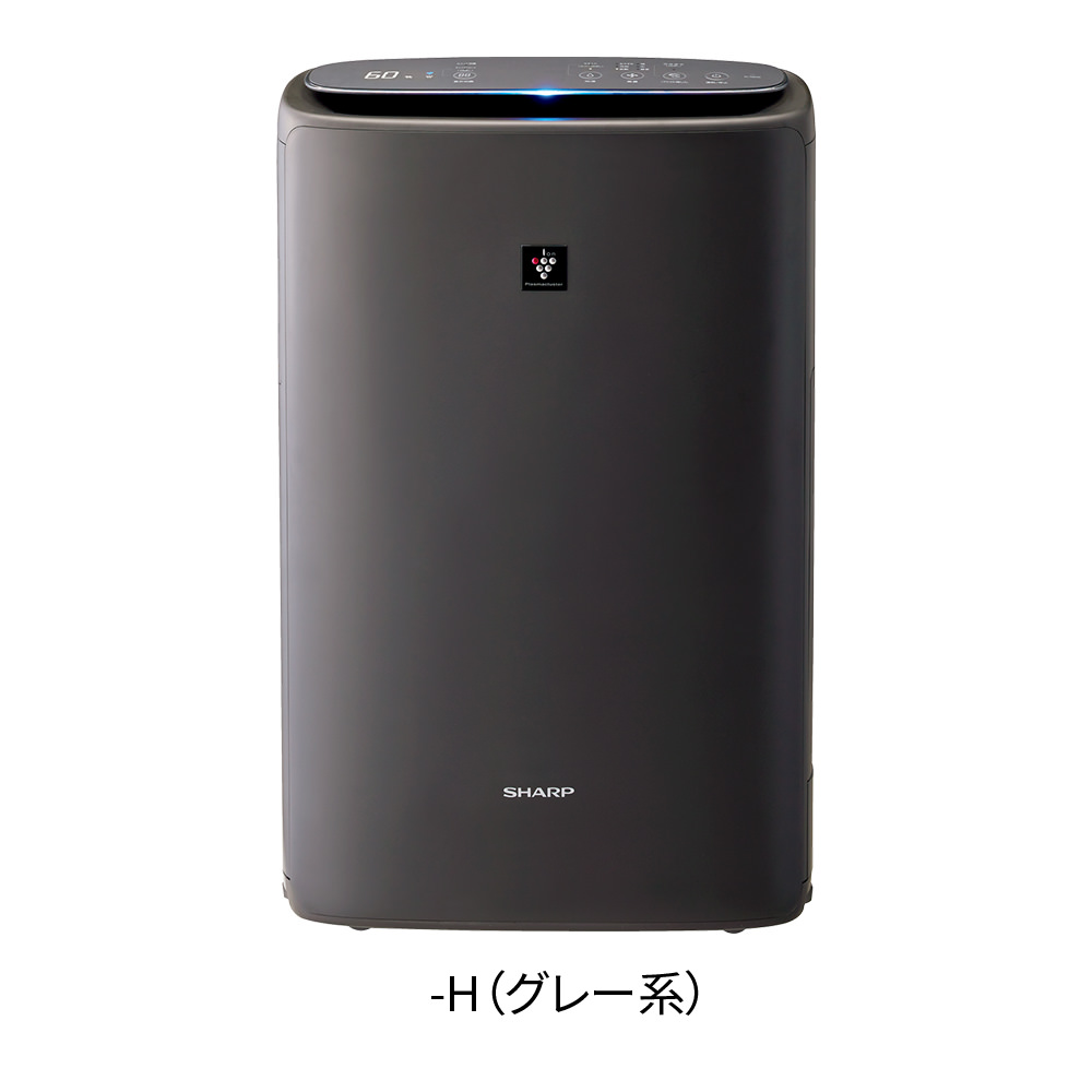 シャープ【美品】シャープ 加湿 空気清浄機 KI-PS50-W 23畳 ホワイト