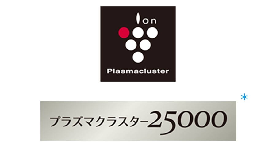 プラズマクラスター25000のロゴ