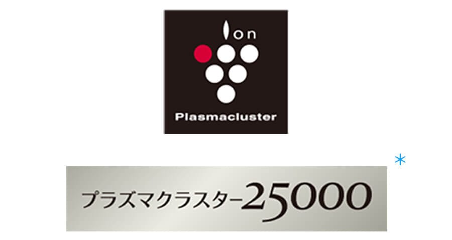 プラズマクラスター25000のロゴマーク