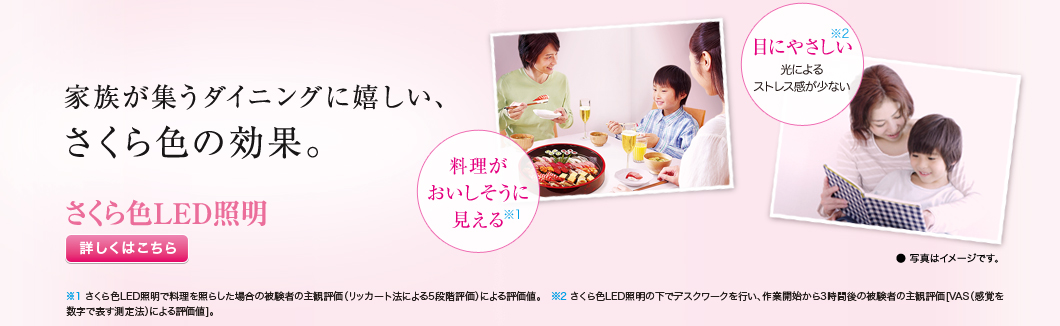LEDダイニングライト：シャープ