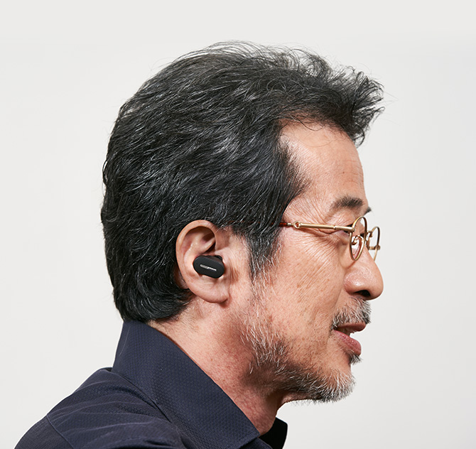 シャープ(SHARP) MH-L1-B 耳あな型補聴器 メディカルリスニングプラグ 軽度・中等度難聴者向け