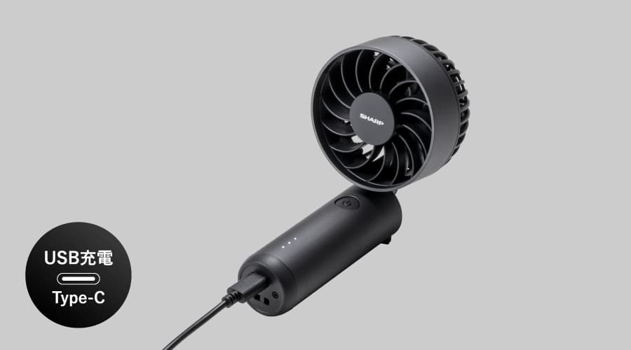 充電しながら使えることをあらわすイメージ図（USB充電：Type-C）