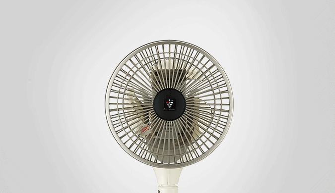 3Dターン | PJ-N2DBG | 扇風機：シャープ