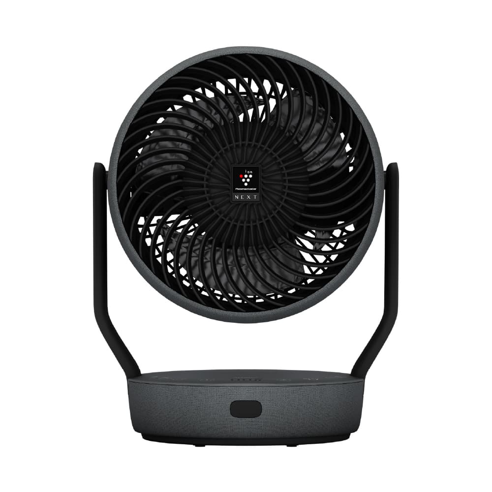 プラズマクラスターサーキュレーター:PK-18S03:アッシュブラック:正面