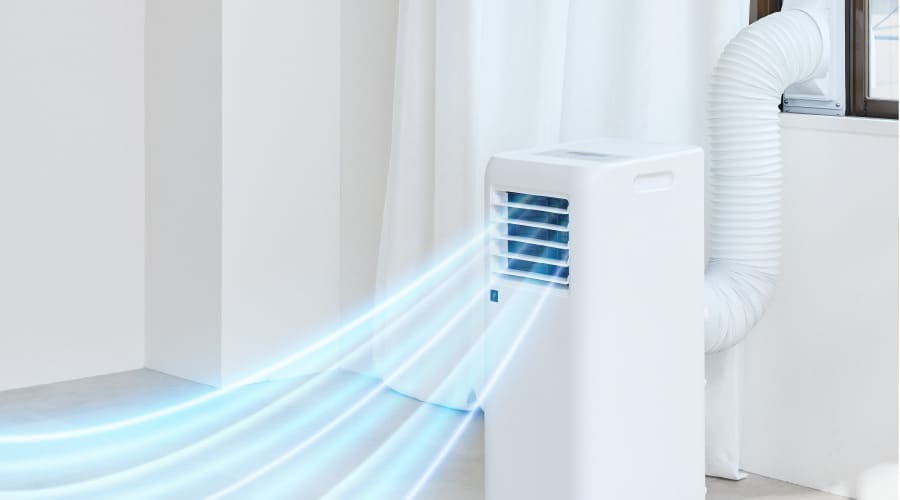 パワフルな送風力のイメージ画像