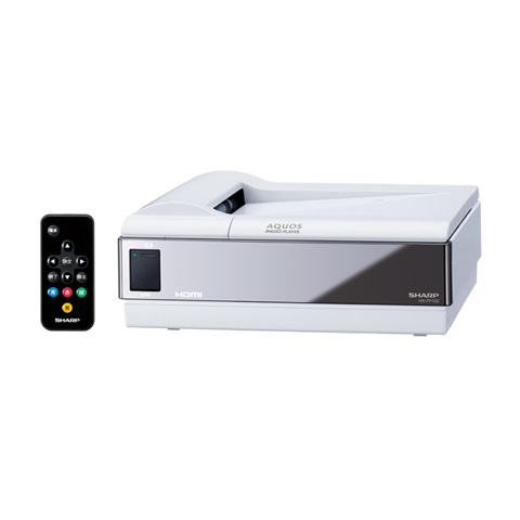AQUOSフォトプレーヤー HN-PP100-W：シャープ