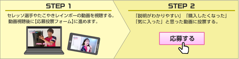 おうちでセレッソ動画PR選手権 STEP