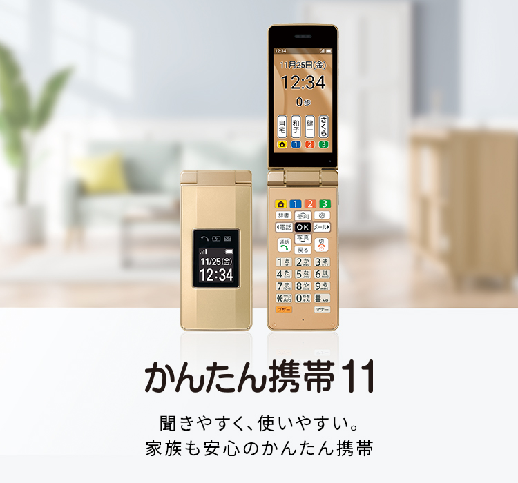 かんたん携帯11 A207SH シャープ SoftBank 4G-