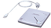 シャープ 外付けドライブ CE-DW02・SHARP CD-R/RW & DVD USB接続CD-R/RW&DVD-ROMドライブユニット