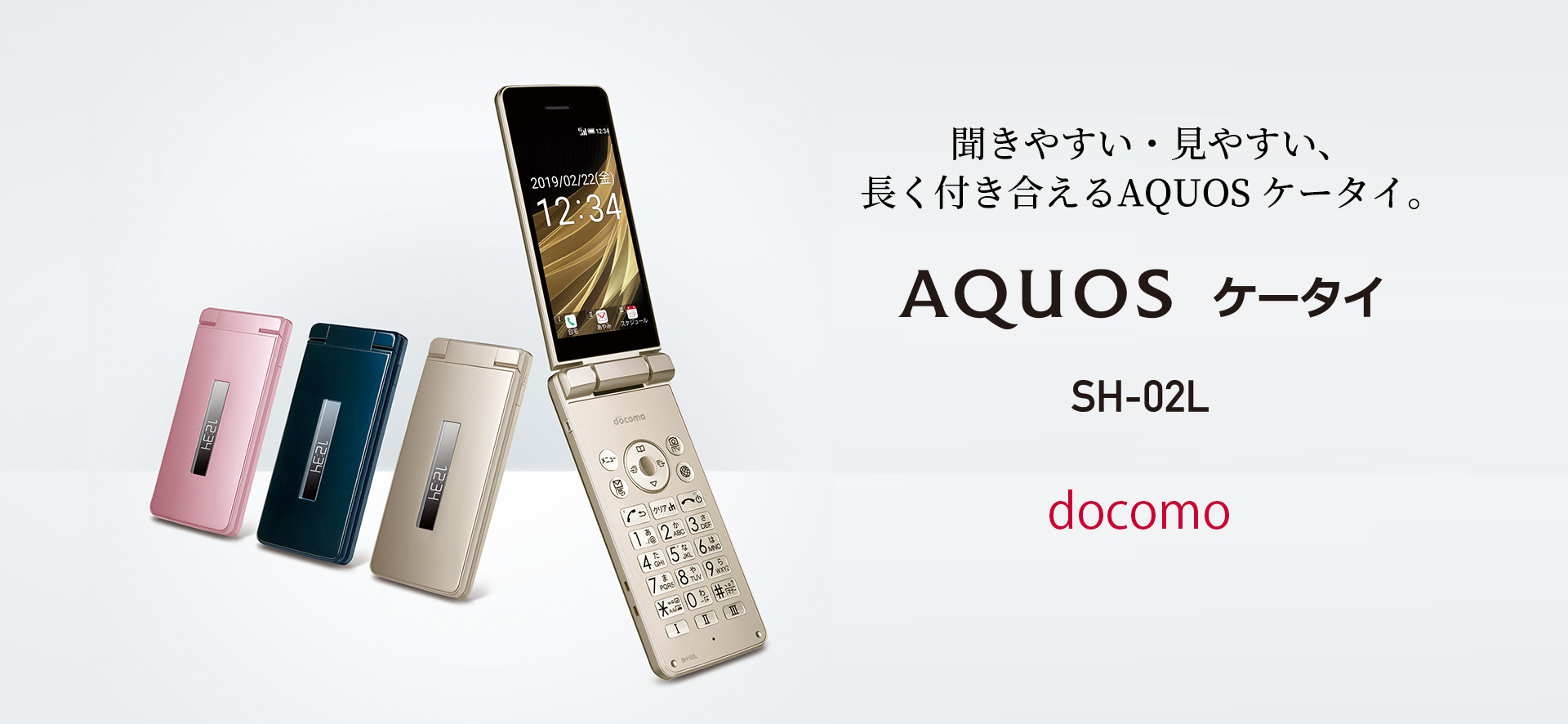 docomo ＡＱＵＯＳ　ケータイ　ＳＨ-02Ｌ