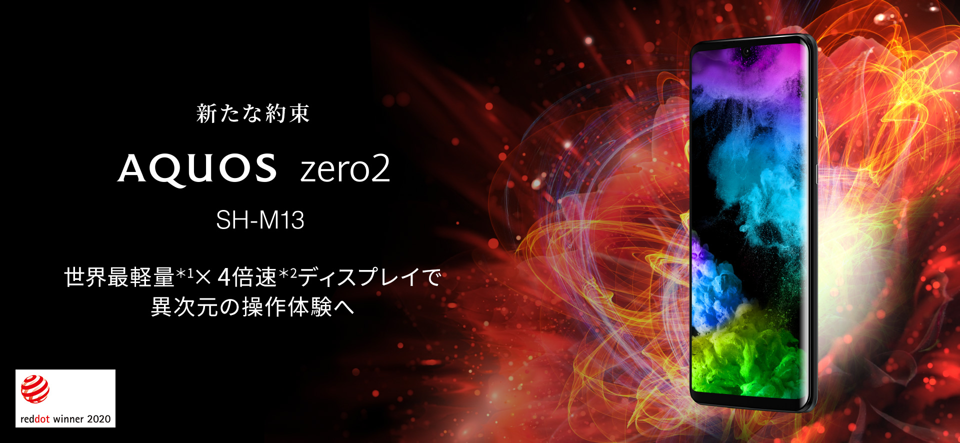 SHARP AQUOS zero2 SH-M13 SIMフリー版