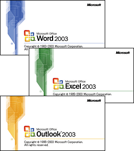Microsoft(R) Office Personal Edition 2003」