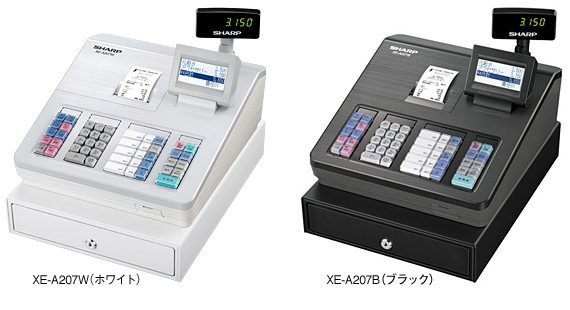 超激安安いsharp レジスター　XE-A207W 店舗用品